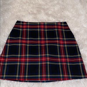 Plaid skirt
